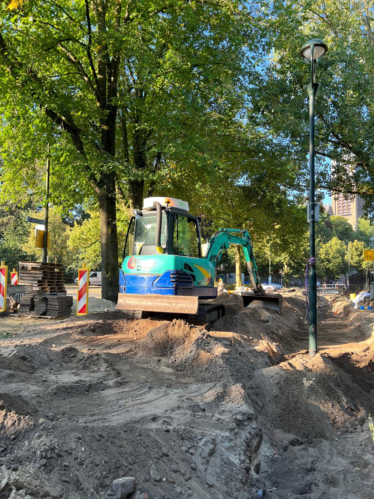 Kraan van Wilting Grondwerken