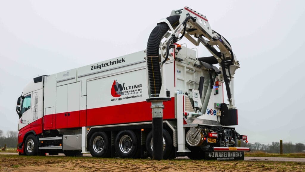 Grondzuiger van Wilting Grondwerken
